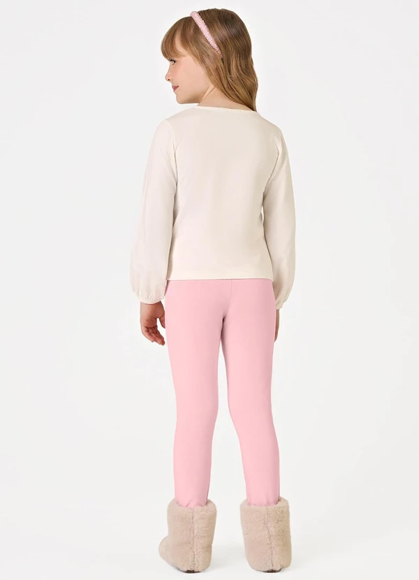 Trick Nick - Conjunto Blusa com Legging Bege 2
