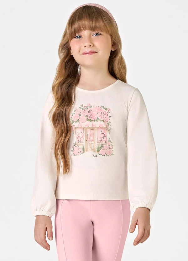 Trick Nick - Conjunto Blusa com Legging Bege 4