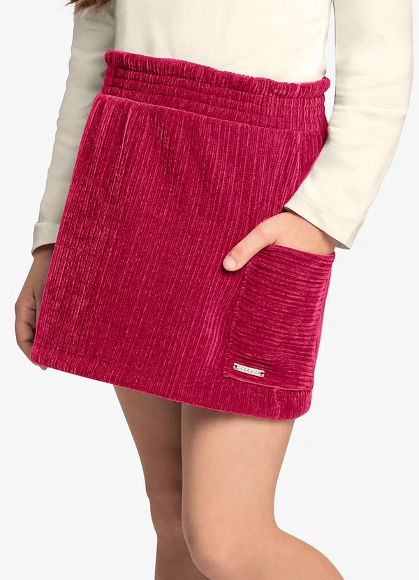 Trick Nick - Conjunto Blusa com Saia Vermelho 4