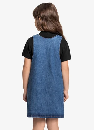 Trick Nick - Conjunto Blusa com Salopete Comfort Azul - TRICK NICK