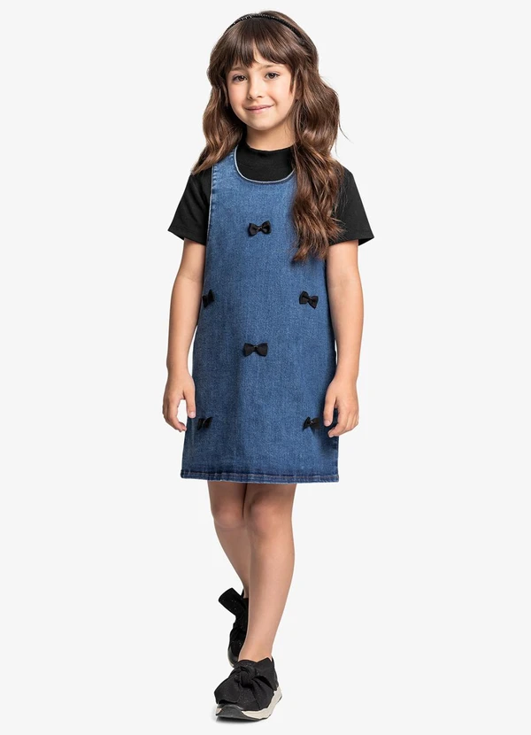 Trick Nick - Conjunto Blusa com Salopete Comfort Azul 3