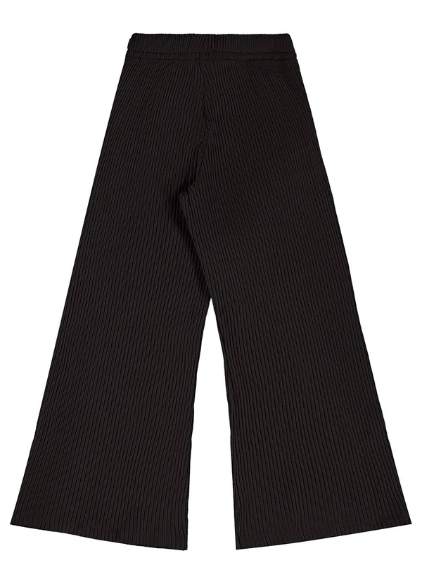 Bee Loop - Conjunto Blusa Cropped e Calça Preto 6