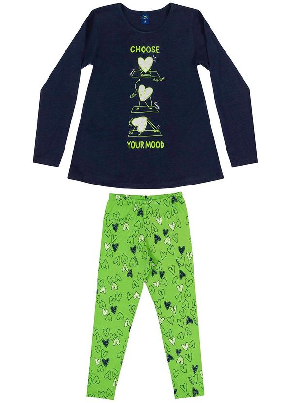 Bee Loop - Conjunto Blusa e Calça Infantil Azul