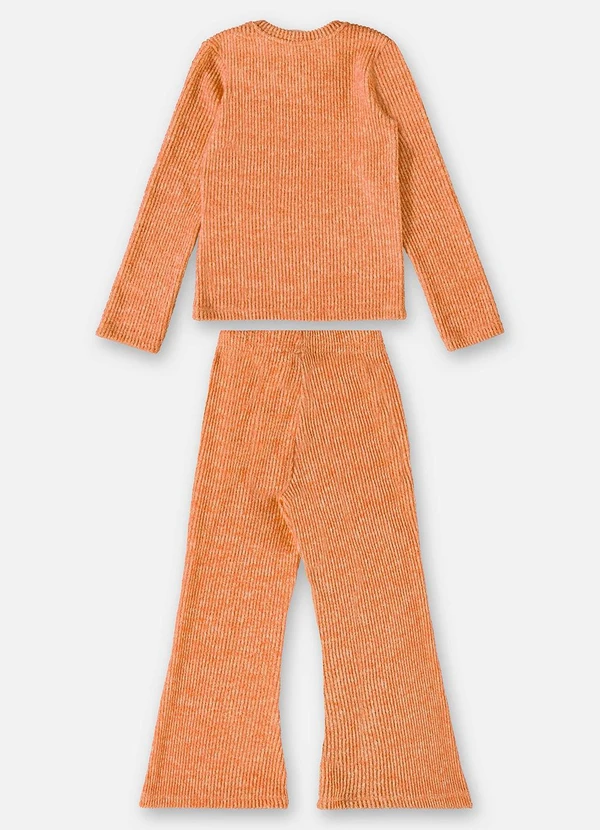 Up Baby - Conjunto Blusa e Calça Infantil Laranja 3