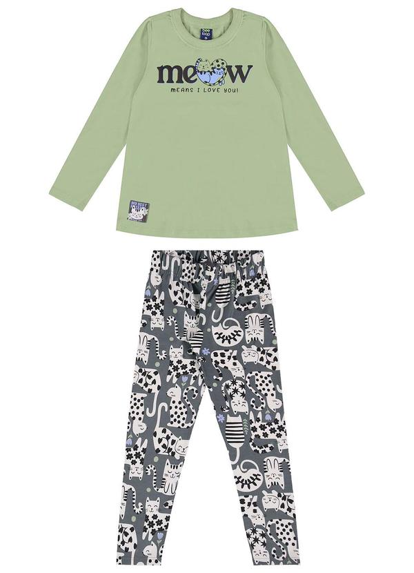 Bee Loop - Conjunto Blusa e Calça Legging Verde 2