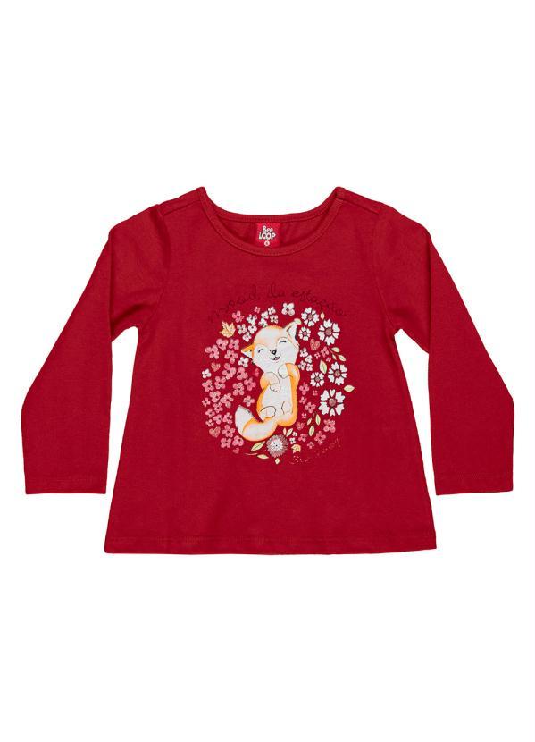 Bee Loop - Conjunto Blusa e Calça Legging Vermelho 2