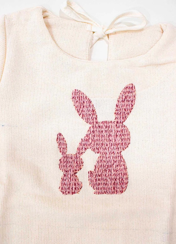 Turminha - Conjunto Blusa e Calça Menina Vermelho 2