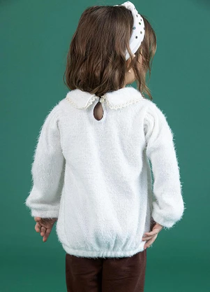 Soft Bonni - Conjunto Blusa e Calça Off White - SOFT BONNI