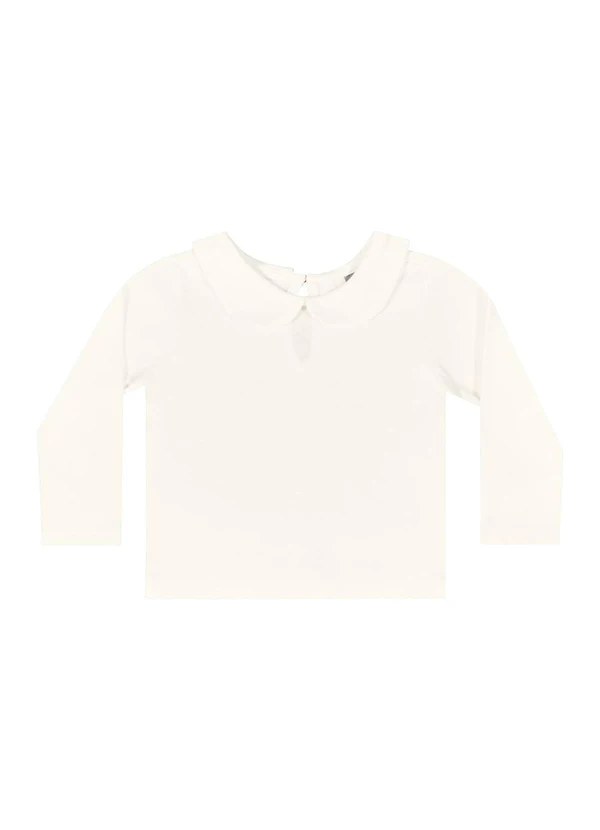 Quimby - Conjunto Blusa e Jardineira Bege 4