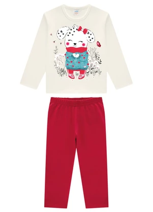 Marlan - Conjunto Blusa e Legging Advance Bege - MARLAN