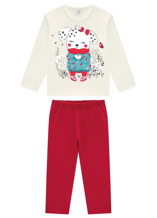 Marlan - Conjunto Blusa e Legging Advance Bege 2