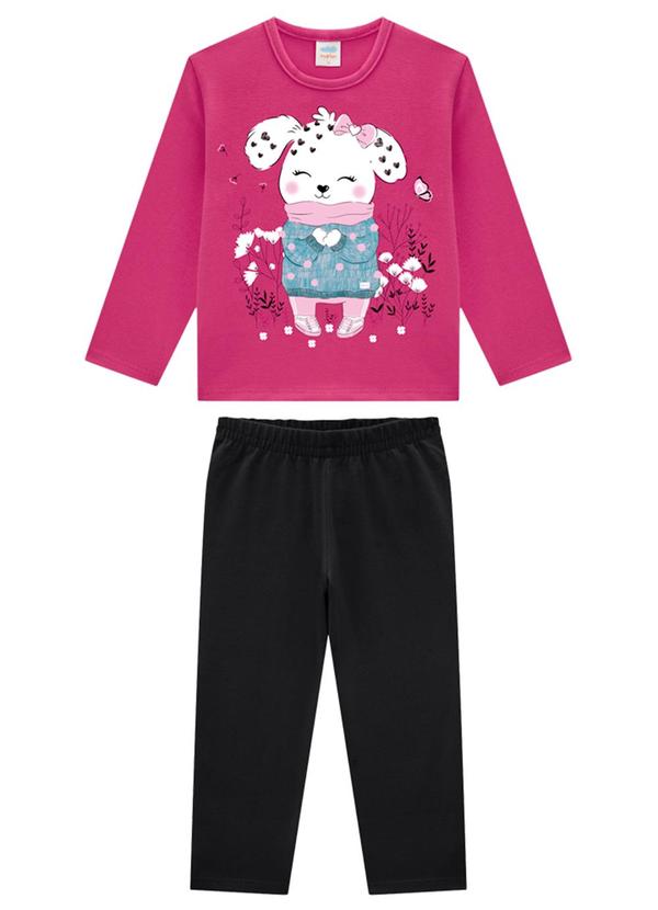 Marlan - Conjunto Blusa e Legging Advance Rosa