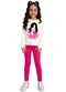 Marlan - Conjunto Blusa e Legging Coton Advance Rosa - variação: Bege