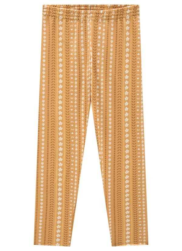 Marlan - Conjunto Blusa e Legging Heart Day Bege 4