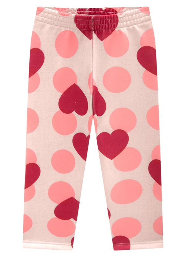 Marlan - Conjunto Blusa e Legging Heart Vermelho 4