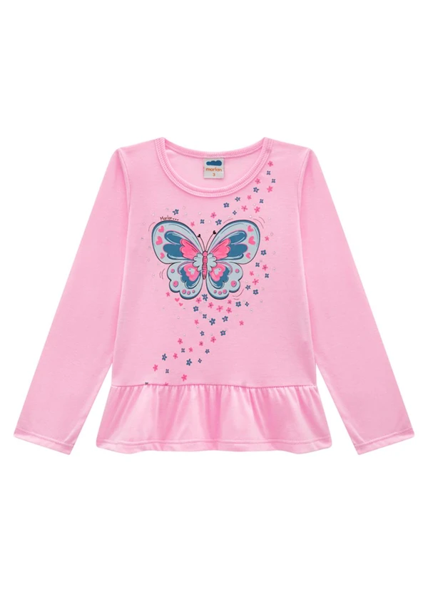 Marlan - Conjunto Blusa e Legging Molecotton Rosa 3