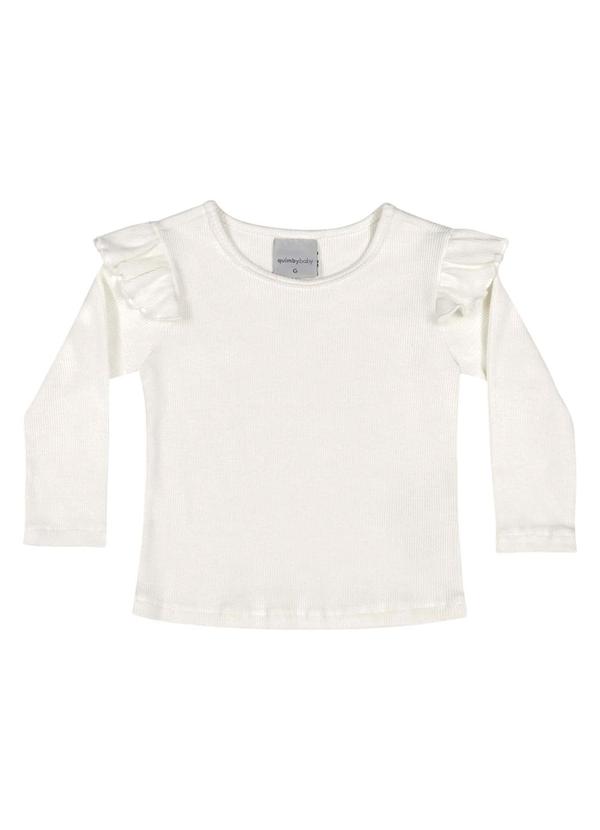 Quimby - Conjunto Blusa e Salopete Bebê Menina Preto 3