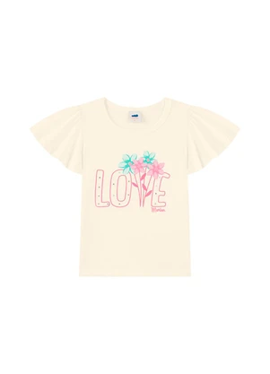 Marlan - Conjunto Blusa e Short-Saia em Cotton Bege - MARLAN