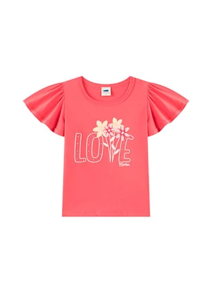 Marlan - Conjunto Blusa e Short-Saia em Cotton Laranja - MARLAN