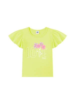 Marlan - Conjunto Blusa e Short-Saia em Cotton Verde - MARLAN