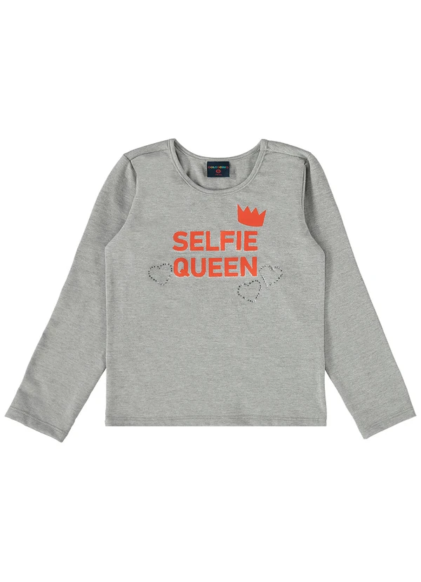 Guloseima - Conjunto Blusa e Short-SaiaCinza 3