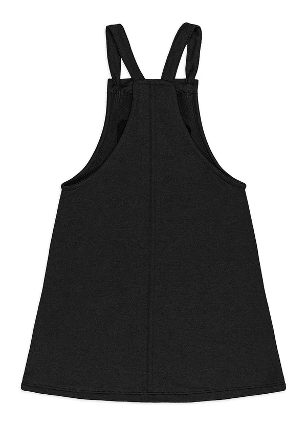 Quimby - Conjunto Blusa Floral e Salopete Preto 6