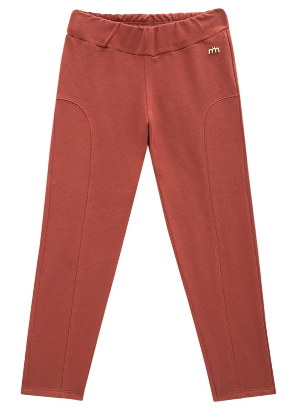 Milli e Nina - Conjunto Blusa Jacquard e Legging Bege 3