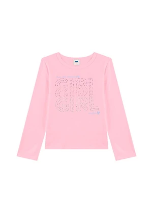 Marlan - Conjunto Blusa Manga Longa e Calça Rosa - MARLAN