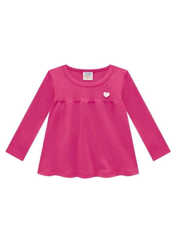 Marlan - Conjunto Blusa Manga Longa e Legging Heart Rosa 2