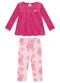 Marlan - Conjunto Blusa Manga Longa e Legging Heart Rosa - variação: Rosa