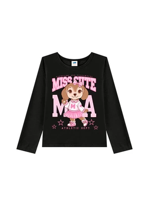 Marlan - Conjunto Blusa Manga Longa e Legging Preto - MARLAN
