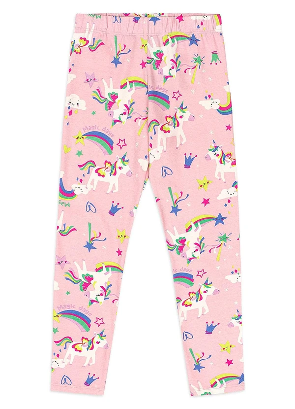 Quimby - Conjunto Blusa Unicórnio Legging Branco 5