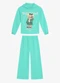 Rovi Kids - Conjunto Blusão com Calça Feminino Branco - variação: Verde