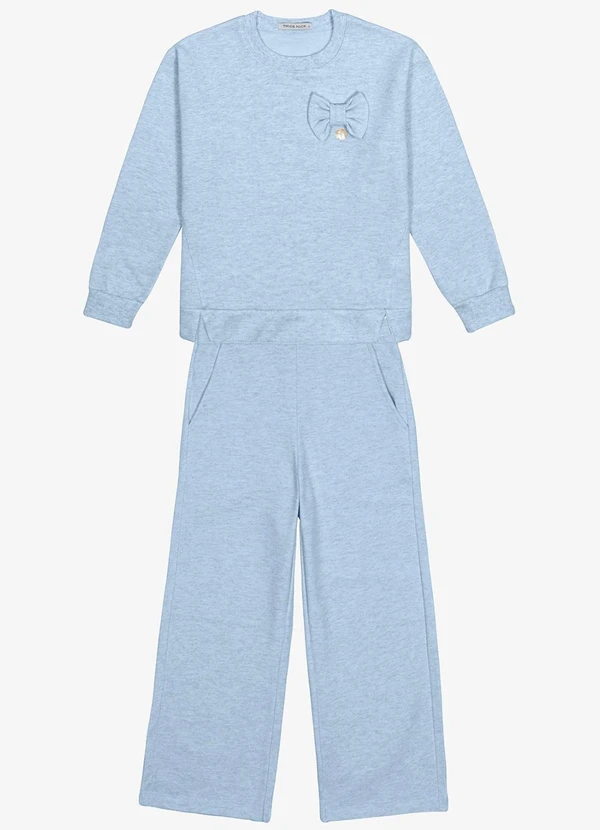 Trick Nick - Conjunto Blusão com Calça Moletom Azul 1