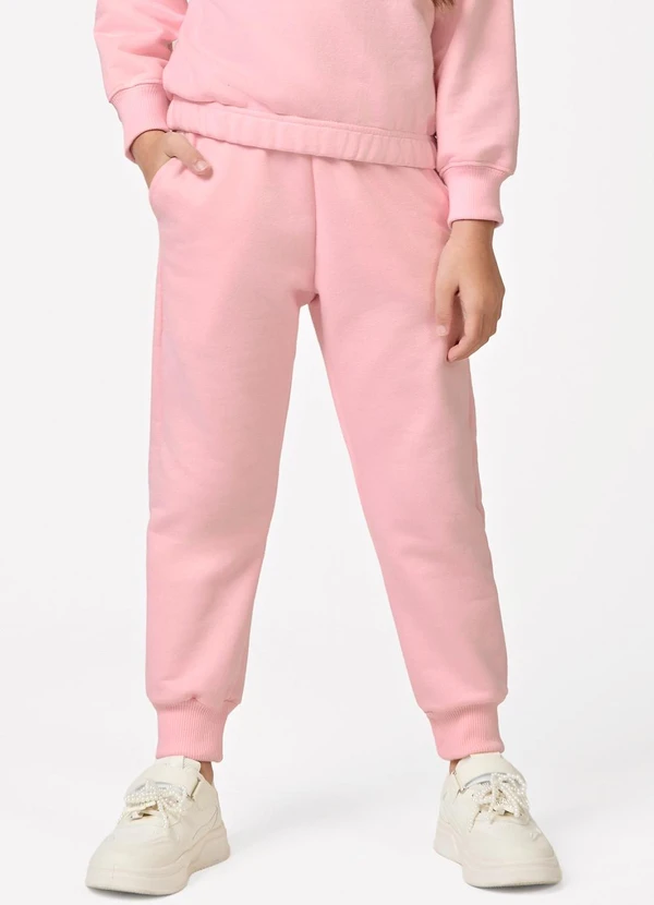 Trick Nick - Conjunto Blusão com Calça Moletom Rosa 5