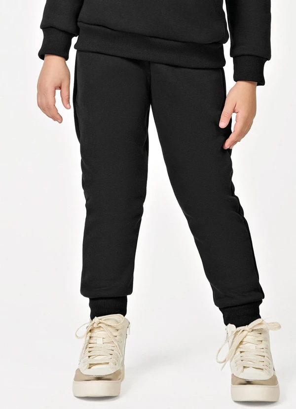 Trick Nick - Conjunto Blusao com Calca Preto 5