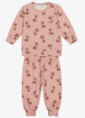 Trick Nick - Conjunto Blusao com Calca Rosa - TRICK NICK