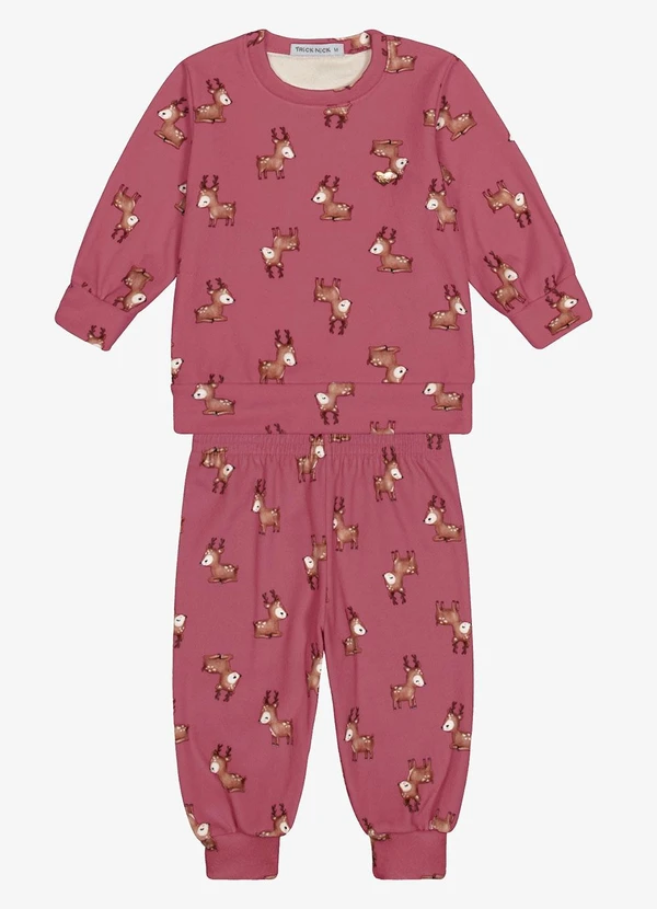 Trick Nick - Conjunto Blusao com Calca Vermelho 1