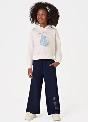 Trick Nick - Conjunto Blusão com Capuz e Calça Bege - TRICK NICK