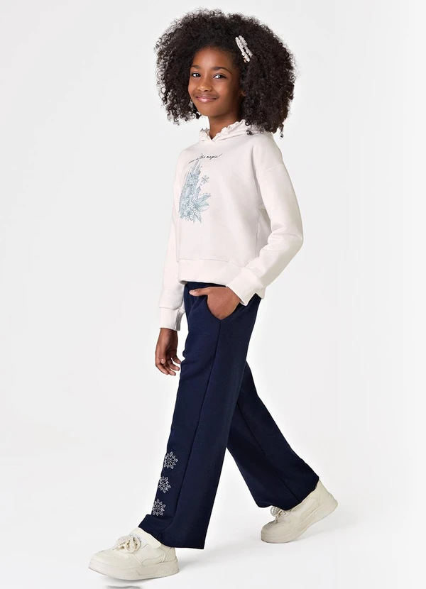 Trick Nick - Conjunto Blusão com Capuz e Calça Bege 3