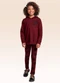 Fakini Kids - Conjunto Blusão com Capuz e Legging Vermelho - variação: Vermelho