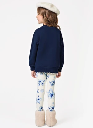 Trick Nick - Conjunto Blusao com Legging Azul - TRICK NICK