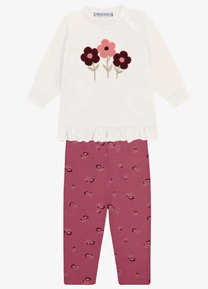 Trick Nick - Conjunto Blusao com Legging Bege - TRICK NICK