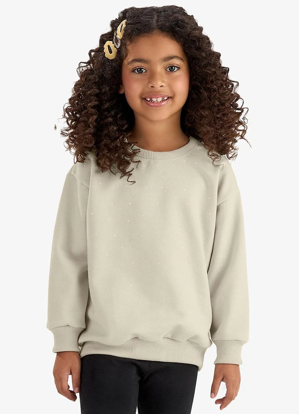 Rovi Kids - Conjunto Blusão com Legging Bege 3