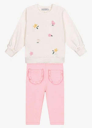 Trick Nick - Conjunto Blusão com Legging Feminino Bege - TRICK NICK