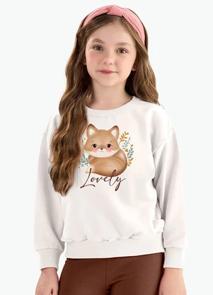 Rovi Kids - Conjunto Blusão com Legging Feminino Bege - ROVI KIDS