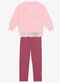 Trick Nick - Conjunto Blusão com Legging Feminino Rosa - variação: Rosa