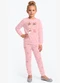 Rovi Kids - Conjunto Blusão com Legging Feminino Vermelho - variação: Rosa