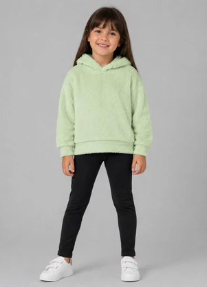 Rovi Kids - Conjunto Blusão com Legging Feminino Verde - ROVI KIDS