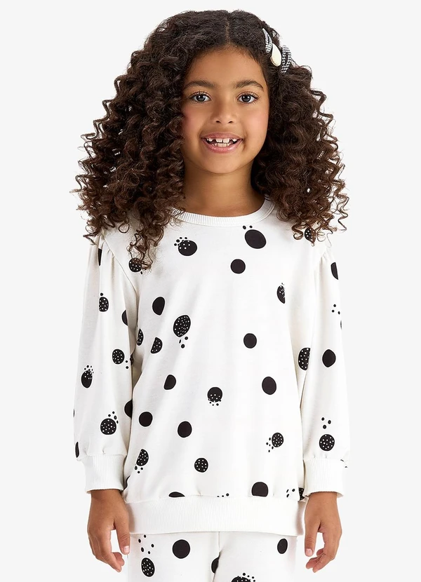 Rovi Kids - Conjunto Blusão com Legging Malha Soft Bege 3